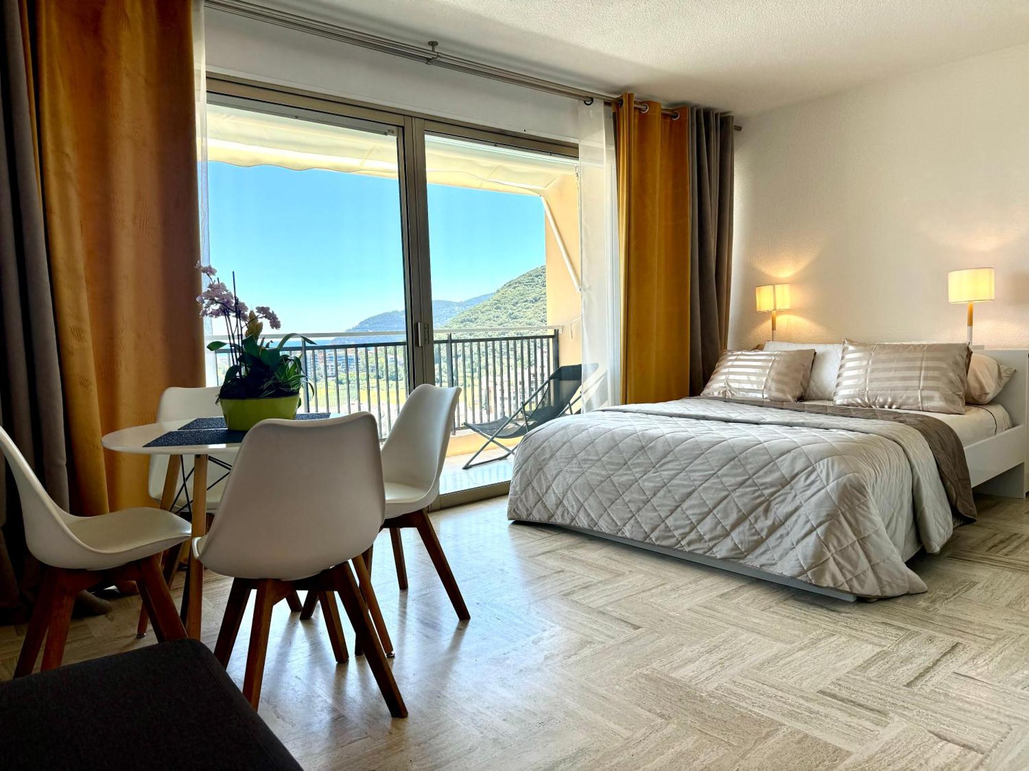 My Resid Appart Cannes Marina Vue Mer Mandelieu Dış mekan fotoğraf